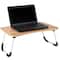 Mind Reader Freestanding Portable Foldable Lap Desk with Fold-Up Legs